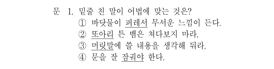 1번 문제 이미지 1